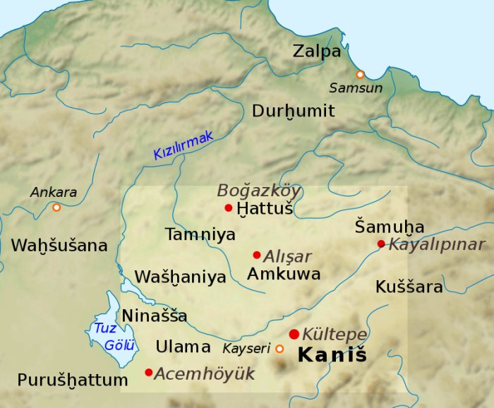 Куссара - затерянный город, в котором возникло древнее хеттское царство