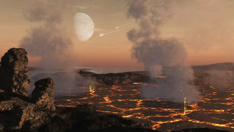 Древнюю Землю обстреляли катаклизмические астероиды «размером с город» 