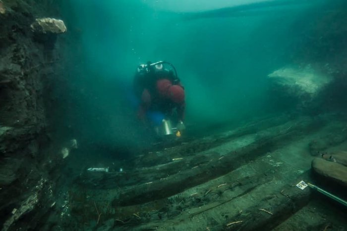 Древний подводный город Гераклион обнаруживает новые археологические сокровища