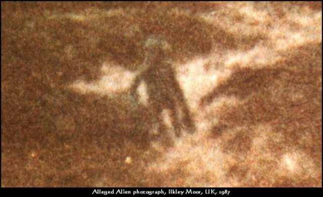 полицейский сделал самый достоверный снимок инопланетного существа и увидел НЛО в 1987 году