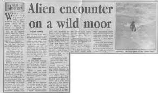 Британский полицейский сделал самый надежный снимок инопланетного существа и увидел НЛО в 1987 году 2