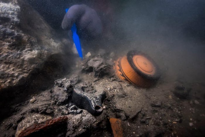 Древний подводный город Гераклион обнаруживает новые археологические сокровища