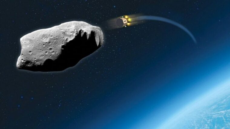 Использование спутников для спасения Земли от катастрофического удара астероида 