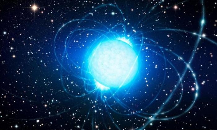 Художественное изображение нейтронной звезды. Предоставлено: ESO / L. Calçada.