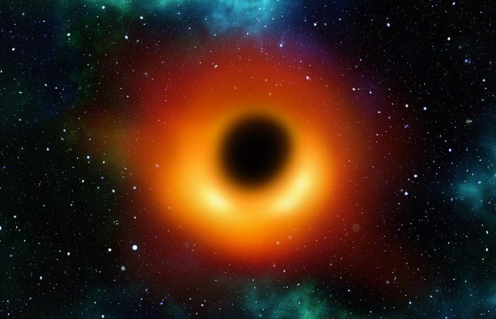 Свет из-за черной дыры, наблюдаемой впервые