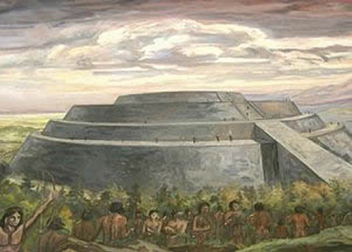 Фреска, изображающая цивилизацию Куикуилько в прошлом. Изображение предоставлено: revistabuenviaje.com