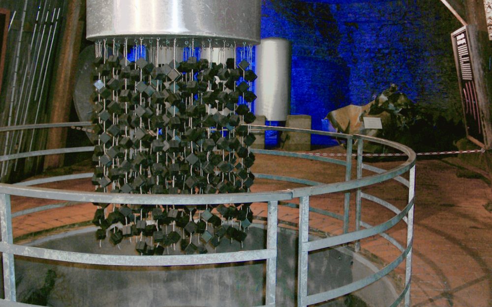 Реплика реактора Гейзенберга в Хайгерлоке. Предоставлено: Wikimedia Commons.