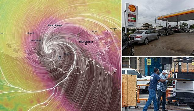 Опасный ураган Ида прекращает добычу нефти и природного газа в Мексиканском заливе