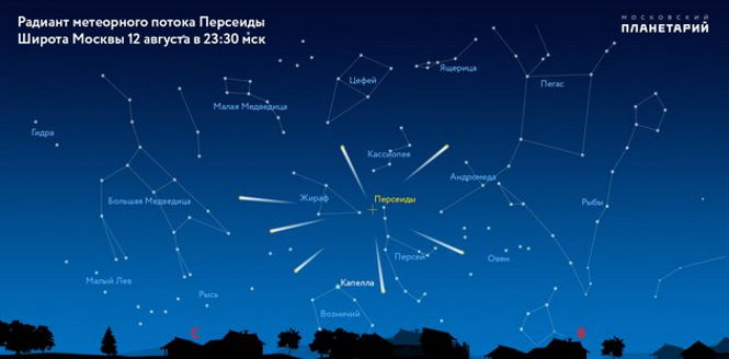 Сегодня ночью – главный звездопад года: 110 метеоров в час!