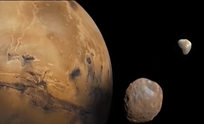 «Фобос» - Факты доказывающие, что спутник Марса имеет искусственное происхождение