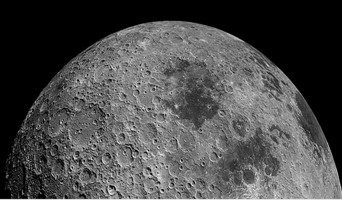 Луна. Изображение предоставлено НАСА.