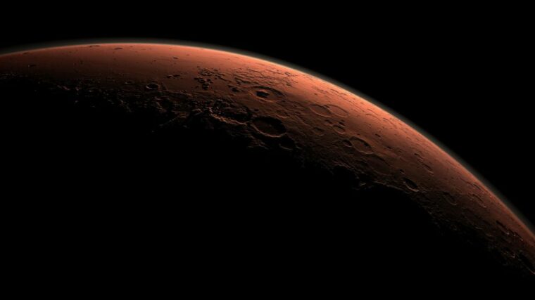 Радиация марсианской коры может питать жизнь