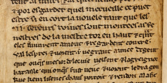 Обнаружен один из старейших фрагментов рукописей знаменитой легенды о Мерлине 