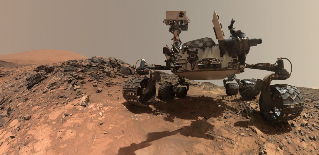 Curiosity, марсоход, поверхность Марса, фото