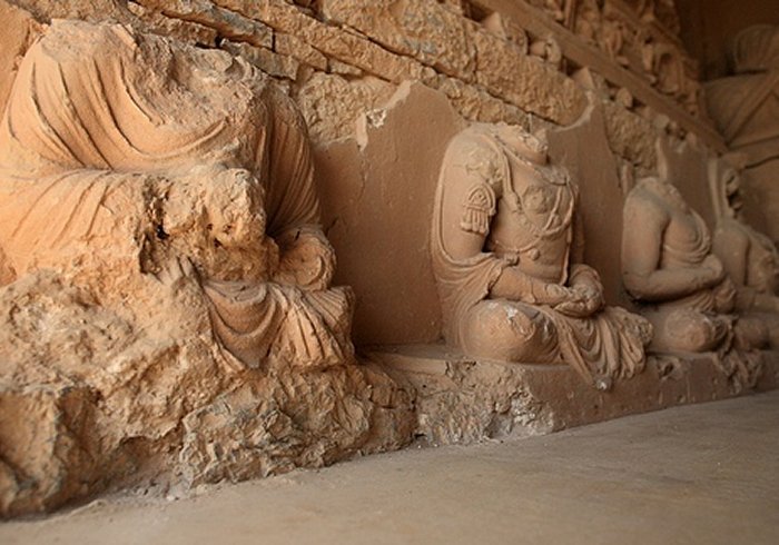 Руины буддийского монастыря, Джаулиан, Таксила