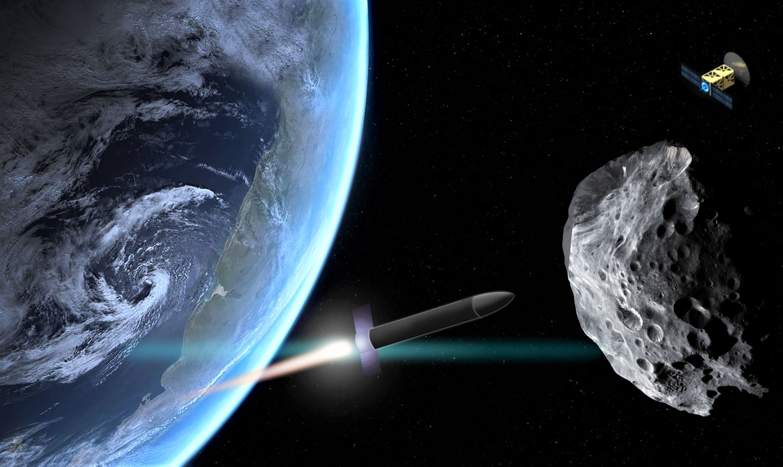 НАСА и ЕКА попытаются отклонить астероид в своей первой миссии по защите планеты