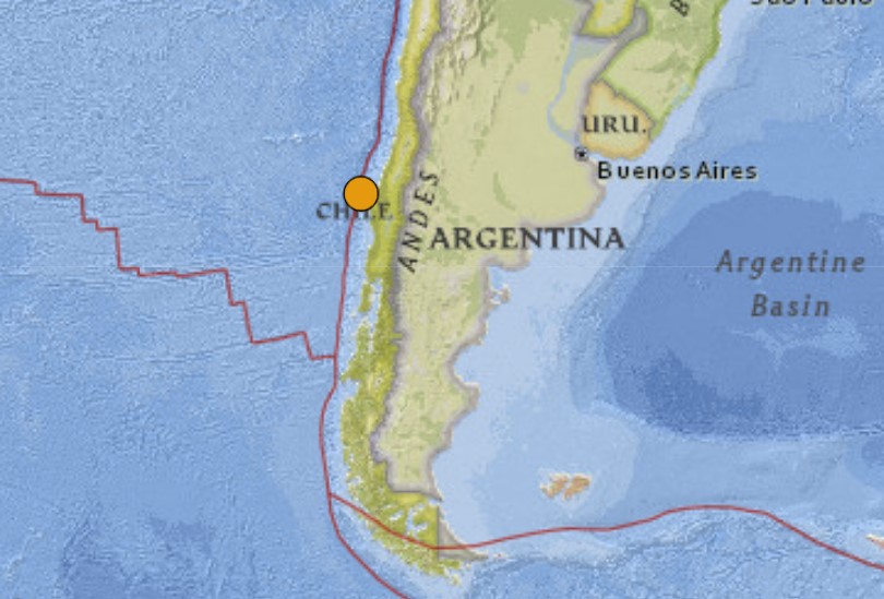 Землетрясение в Аргентине 23 сентября 2021 г.