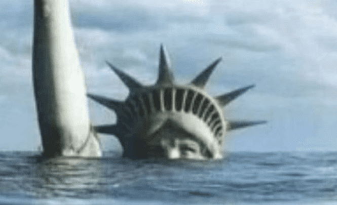 Нью-Йорк уходит под воду.