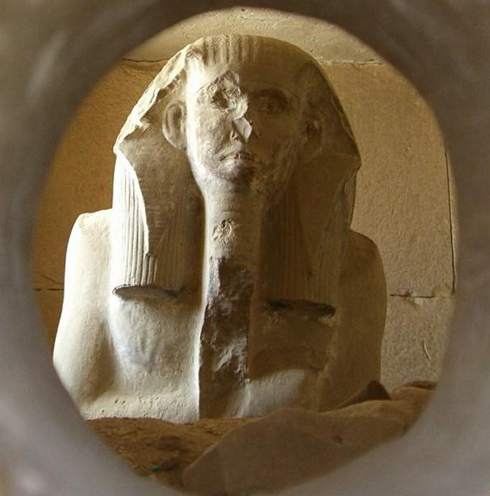 Камера Ка фараона Джосера, Изображение предоставлено Винсентом Брауном. 