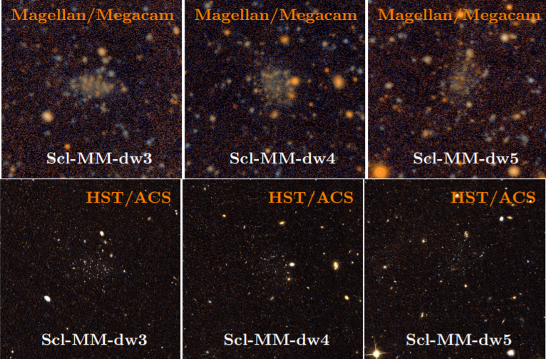 Хаббл обнаружил 3 “ископаемых” галактики из ранней Вселенной