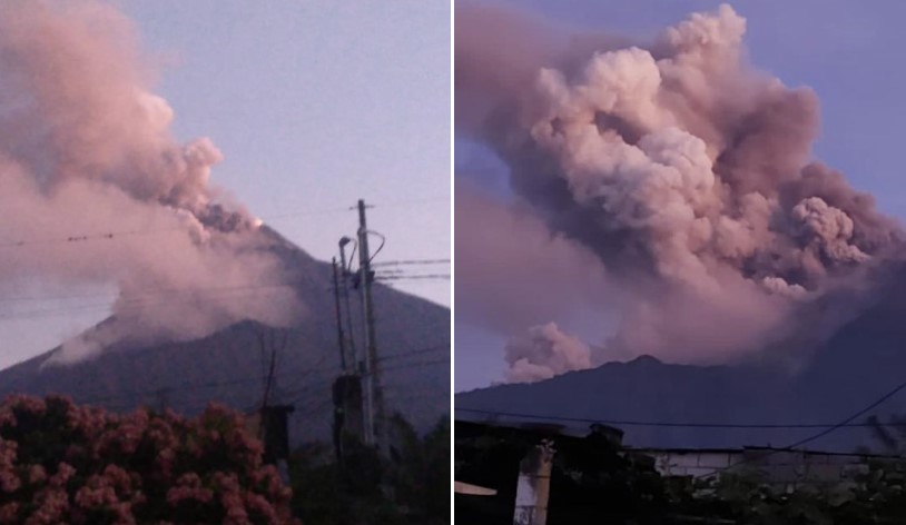 Извержение вулкана Фуэго в Гватемале, извержение вулкана Фуэго в Гватемале видео, извержение вулкана Фуэго в Гватемале фотографии