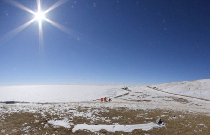 Пресноводные озера на Тибетском плато действуют как линзы, аккумулирующие тепло от солнечного излучения