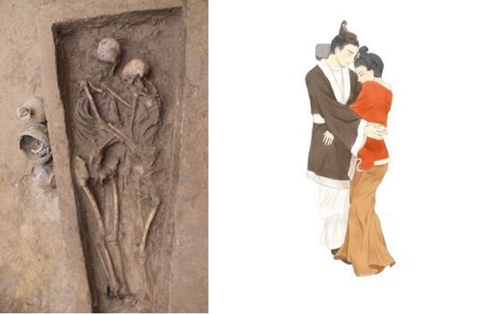 Совместное захоронение, которому 1500 лет, позволяет взглянуть на отношение к любви и загробной жизни