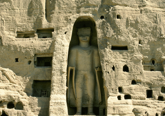 Странные статуи, которые когда - то были в Афганистане