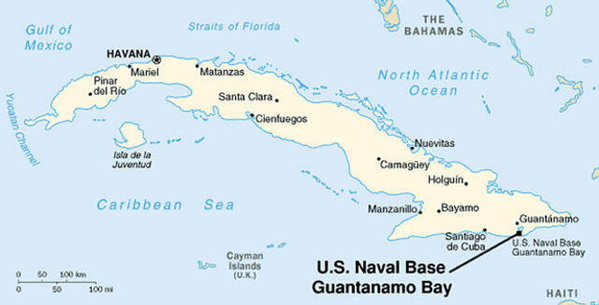 Есть ли в заливе Гуантанамо подводная база НЛО?