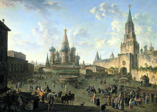 Почему Кремль на картине Фёдора Алексеева выглядит заброшенным