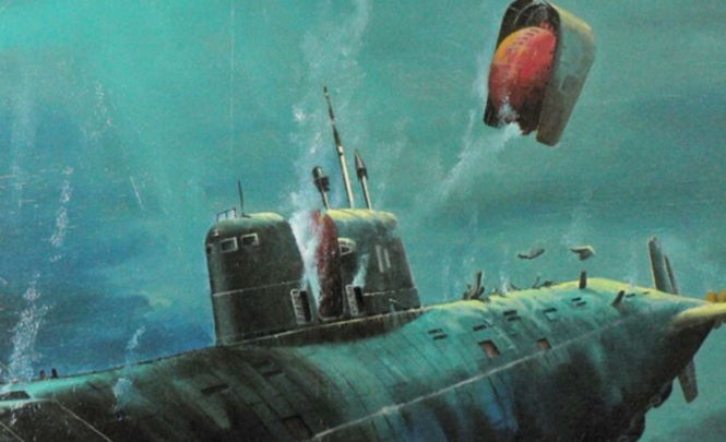 Советская подводная лодка, которая лежит на дне уже более 30 лет. (Видео)