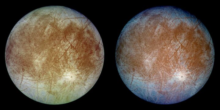 Хаббл обнаружил стойкий водяной пар на луне Юпитера в Европе