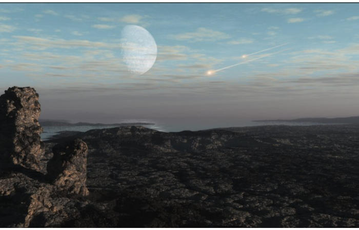 Как астероид и комета могли задержать эволюцию атмосферы