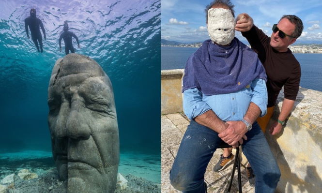 Подводные жители — как на дне моря появились огромные каменные головы