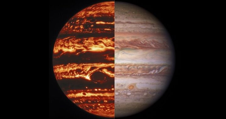 Космический корабль НАСА предлагает беспрецедентные подробности об атмосфере Юпитера