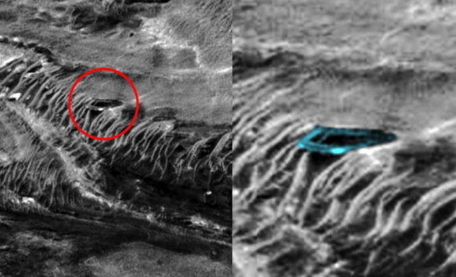 База инопланетян найдена на Марсе
