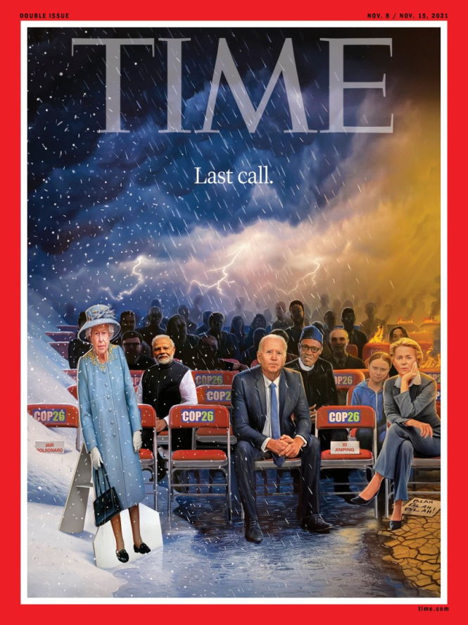Новая психоделическая обложка TIME показывает скорое будущее мира?
