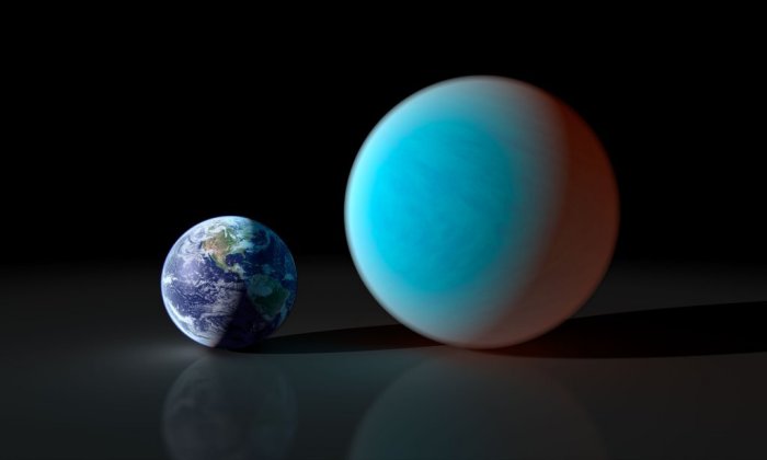 Планеты, диаметр которых от 1,7 до 3,5 раз превышает диаметр Земли, иногда называют «суб-Нептунами». В солнечной системе Земли нет планет такого размера, но ученые считают, что многие суб-Нептуны имеют толстую атмосферу, потенциально скрывающую скалистые поверхности или жидкие океаны. Предоставлено: НАСА / Лаборатория реактивного движения - Калтех.