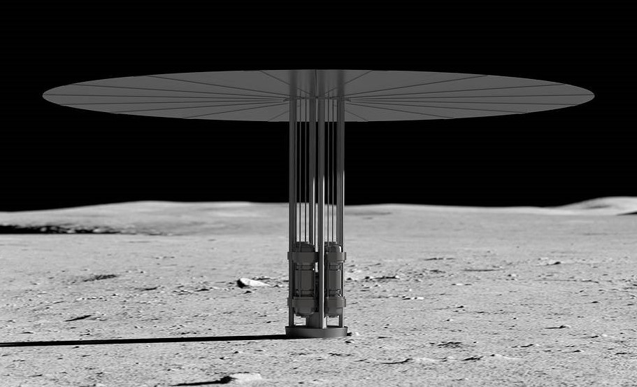 НАСА размещает ядерный реактор на Луне