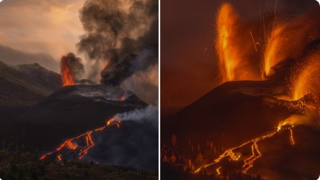 Новости об извержении вулкана Ла Пальма, 8 ноября 2021 г.