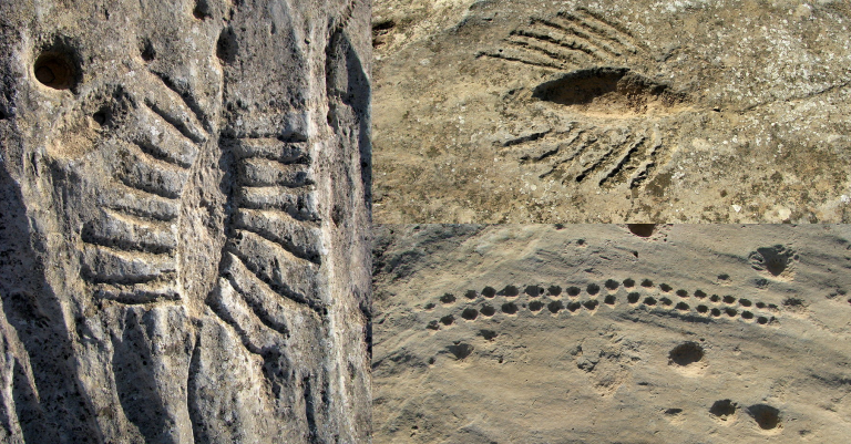 Сотни загадочных древних символов найдены в катарском пне эксперты