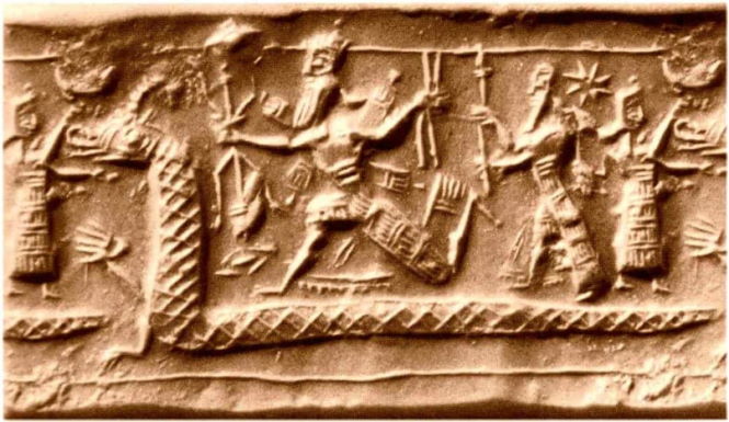 Древняя шумерская табличка объясняет происхождение человека, созданного богами в качестве слуги