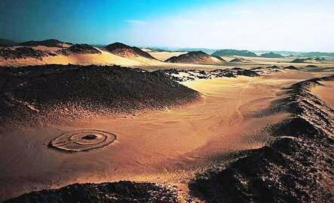 Древние убежища от звезды Апокалипсиса в пустыне Сахара.