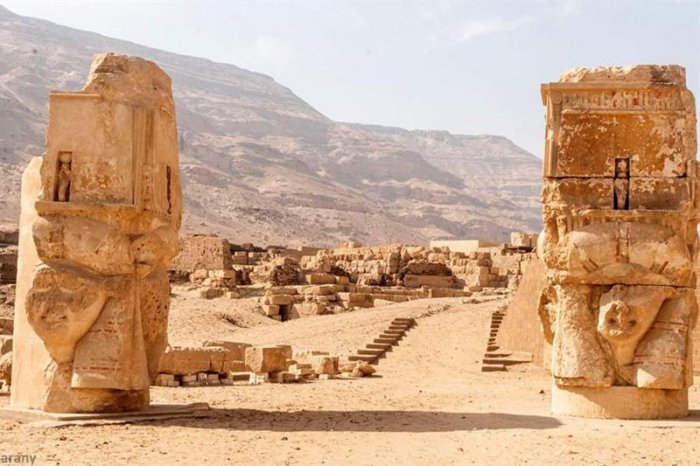 Изображение предоставлено Министерством древностей и туризма Египта.