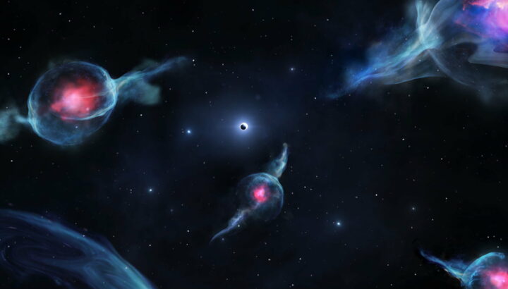 Загадочная структура, пережившая столкновение с черной дырой, на самом деле представляет собой тройку звезд 