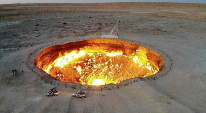 Президент Туркменистана распорядился потушить Врата ада