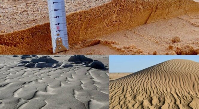Скрытый порядок в продуваемом ветром песке проливает свет на загадочные внеземные песчаные структуры