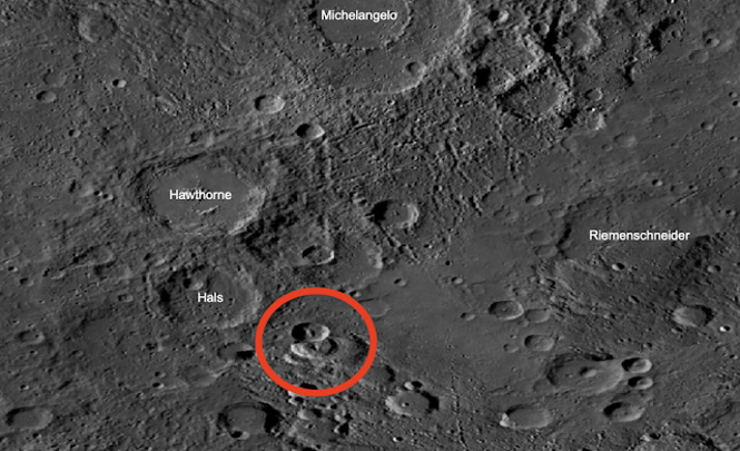Загадочная постройка обнаружена на Меркурии