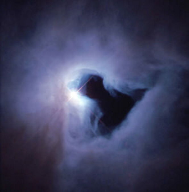 Туманность NGC 1999. Кто сделал дыру в космосе?