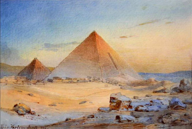 Что не так с изображением египетских пирамид до 19 века
